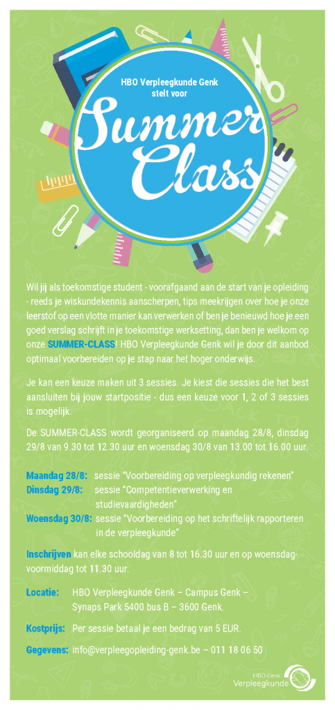 Summer Class_Flyer Summer Class_Flyer